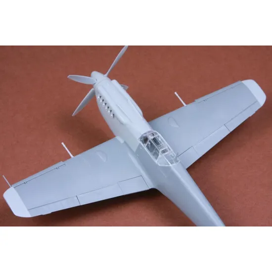 Sbs 48074 1/48 Hispano Ha-1112 M1l Buchon Movie Star Resin Model Kit And Decal