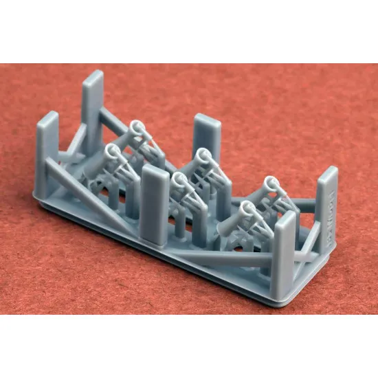 Sbs 48082 1/48 Venturi Tube Double Throat X 6 Pcs Resin Model Kit