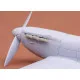 Sbs 72009 1/72 Spitfire Mk I/Ii Exhaust Round For Airfix Kit Resin Model Kit