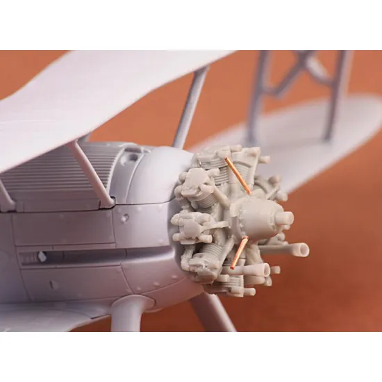 Sbs 72015 1/72 Gloster Gladiator Engine Bristol Mercury For Airfix Resin Model