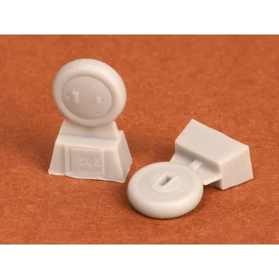 Sbs 72018 1/72 Gloster Gladiator Wheels Covered For Airfix Kit Resin Model Kit