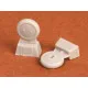 Sbs 72018 1/72 Gloster Gladiator Wheels Covered For Airfix Kit Resin Model Kit