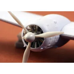 Sbs 72023 1/72 Bristol Blenheim Propeller Set Finnish Version With Vl Spinner