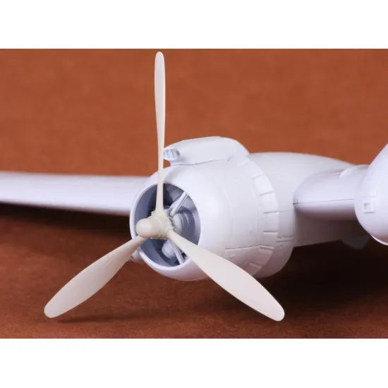 Sbs 72032 1/72 Bristol Beaufighter Propeller Set For Airfix Kit Resin Model Kit