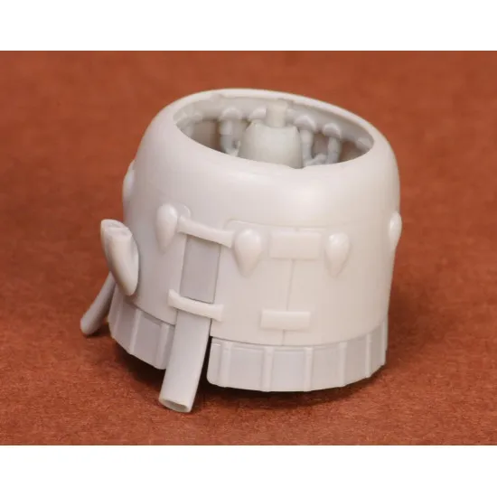 Sbs 72033 1/72 Bristol Blenheim Engine Cowling And Exhaust Set For Airfix Resin