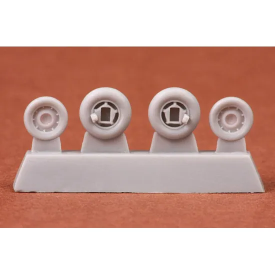 Sbs 72035 1/72 Folland Gnat T 1 Wheel Set For Airfix Kit Resin Model Kit