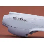Sbs 72039 1/72 Curtiss P-40b Exhaust For Airfix Kit Resin Model Kit
