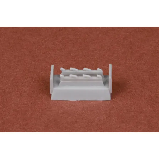 Sbs 72055 1/72 Yakovlev Yak-1b Exhaust For Arma Hobby Kit Resin Model Kit