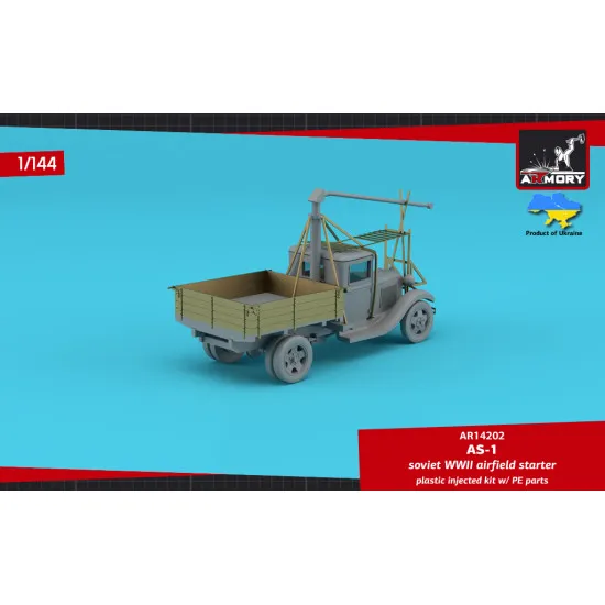 Armory Ar14202 1/144 As 1 Soviet Wwii Airfield Starter On Gaz Aa Chassis