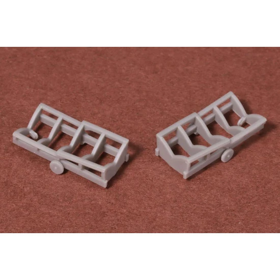 Sbs 72071 1/72 Macchi M 39 Beaching Gear Set For Sbs Model Kit Resin Model Kit