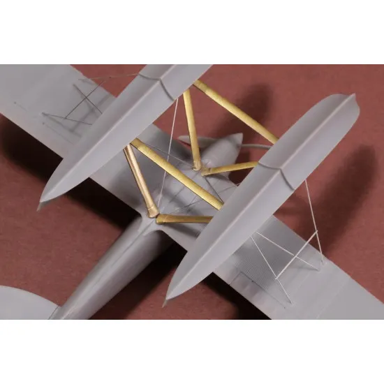 Sbs 72072 1/72 Macchi M 39 Rigging Wire Set For Sbs Model Kit Photo-etched Parts