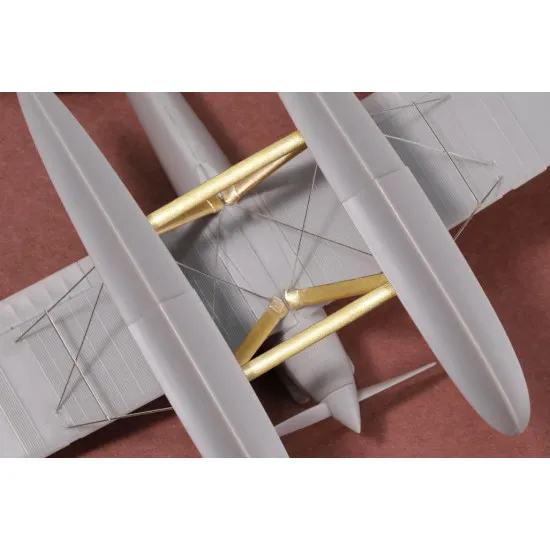 Sbs 72072 1/72 Macchi M 39 Rigging Wire Set For Sbs Model Kit Photo-etched Parts