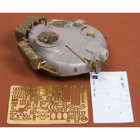 Sbs 35004 1/35 T-72a Turret For Tamiya Kit Resin Model Kit