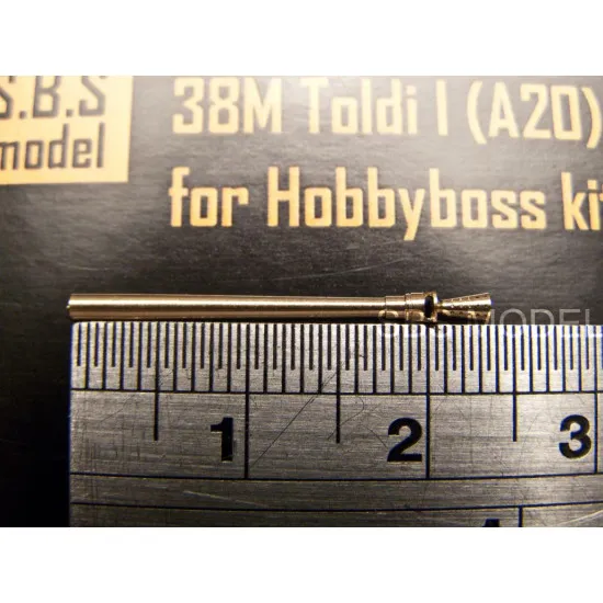 Sbs 35011 1/35 Toldi I 20 Mm Gun Barrel For Hobbyboss Kit