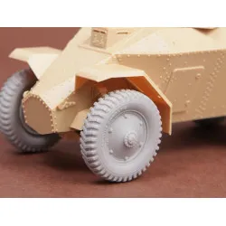 Sbs 35026 1/35 39m Csaba Wheel Set Cordatic For Hobbyboss Kit Resin Model Kit