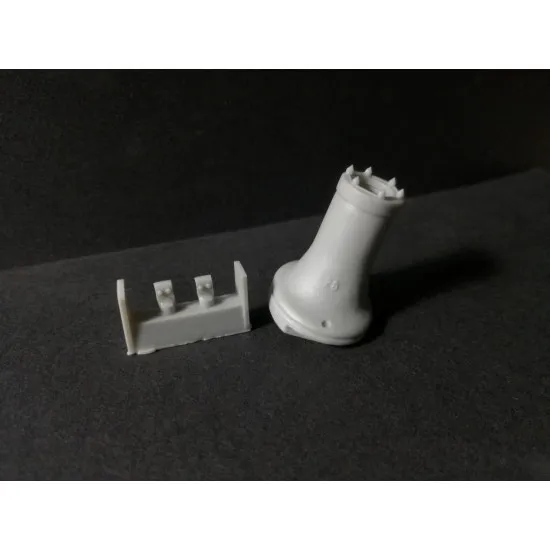 Sbs 35034 1/35 Sd Kfz 182 King Tiger Mantlet For Meng Kit Resin Model Kit