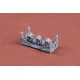 Sbs 3d016 1/35 German Panzer Headlight Ww Ii X 3 3d Print Resin
