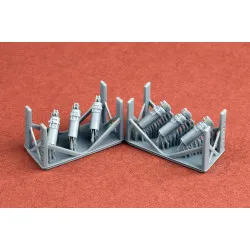 Sbs 3d020 1/35 Fire Extinguisers For Ww Ii German Afv 3d Print Resin Kit
