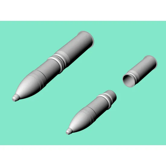 Eureka A-3511 1/35 Ammo W/Box 75 Mm Grpatr-38 Hl/C Kwk-37/Stuk-37 L/24