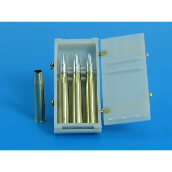 Eureka A-3525 1/35 Ammo W/Box 7,5 Cm Pzgr.patr.40 Kw.k.40/Stu.k.40 L/43 And L/48