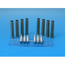 Eureka Ab-356 1/35 Ammo 7,5 Cm For Kw.k.36 8pcs For Sd.kfz.181 Tiger