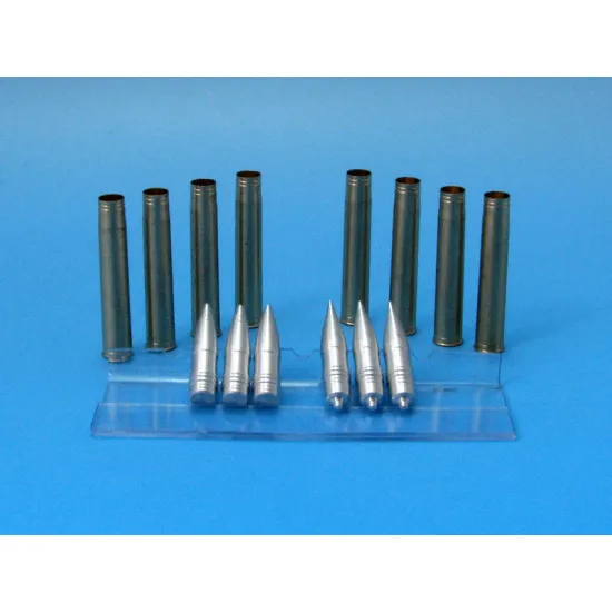 Eureka Ab-357 1/35 Ammo 8,8 Cm For Kw.k.36 8pcs For Sd.kfz.181 Tiger