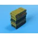 Eureka E-002 1/35 Ammo Boxes For 7.5 Cm Kw.k.40/Stu.k.40 L/43 L/48 5pcs