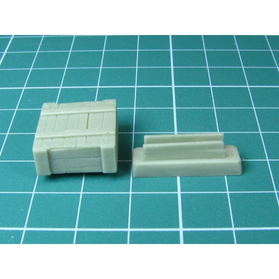 Eureka E-010 1/35 Wooden Crates General Purpose 3 Pcs Resin