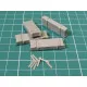 Eureka E-016 1/35 Wooden Ammo Boxes For 7.5 Cm Pak 40 4pcs Resin