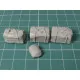 Eureka E-025 1/35 Modern Eastern European Cargo Bags 4pcs Storage Accessory