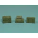 Eureka E-034 1/35 Modern Russian Ammo Crates For 125mm 2a46 Gun 5pcs