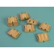 Eureka E-035 1/35 Modern Russian Ammo Crates Type I For 7,62mm Ammo For Ak-47
