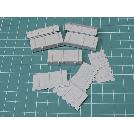 Eureka E-038 1/35 Modern Russian Ammo Crates For 115mm U-5ts / 2a20 Gun T-62