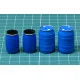 Eureka E-039 1/35 Plastic Chemical Storage Drums Set 1 4pcs W/Decal