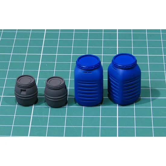 Eureka E-041 1/35 Plastic Food Containers Set 1 4pcs Resin