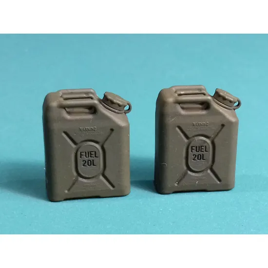 Eureka E-045 1/35 Us Military Fuel Canisters 20l 4pcs Resin