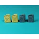 Eureka E-047 1/35 German Jerrycans For Fuel Wwii 20l Kraftstoff Resin 4pcs