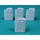 Eureka E-048 1/35 German Jerrycans For Water Wwii 20l Resin 4pcs