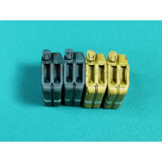 Eureka E-048 1/35 German Jerrycans For Water Wwii 20l Resin 4pcs