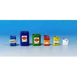 Eureka E-053 1/35 Plastic Containers For Chemicals Resin 6pcs Houseware Canister