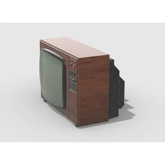 Eureka E-055 1/35 25 Inch Retro Tv Houseware