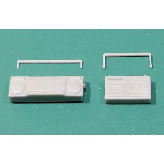 Eureka E-057 1/35 Portable Radio Casette Players 2pc Houseware