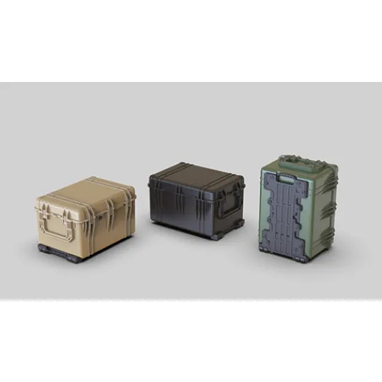 Eureka E-062 1/35 Modern Us Army Pelican 1660 Protector Case Equipment