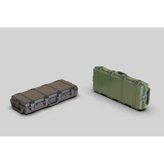 Eureka E-063 1/35 Modern Us Army Pelican M249 Machine Gun Case Equipment