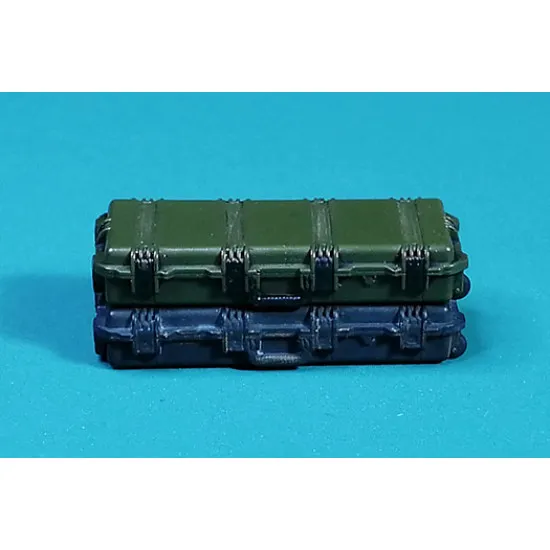 Eureka E-063 1/35 Modern Us Army Pelican M249 Machine Gun Case Equipment