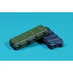 Eureka E-063 1/35 Modern Us Army Pelican M249 Machine Gun Case Equipment