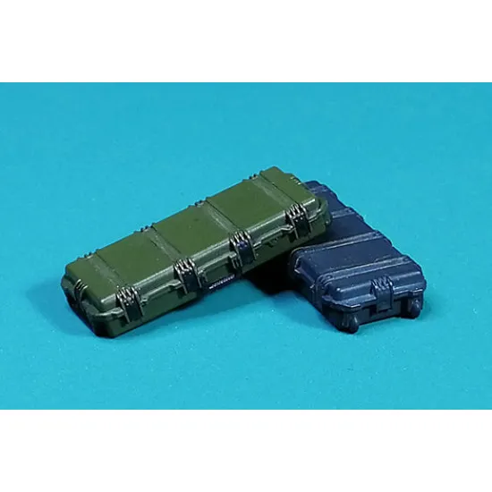 Eureka E-063 1/35 Modern Us Army Pelican M249 Machine Gun Case Equipment