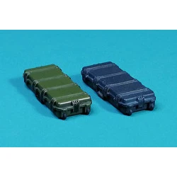 Eureka E-063 1/35 Modern Us Army Pelican M249 Machine Gun Case Equipment