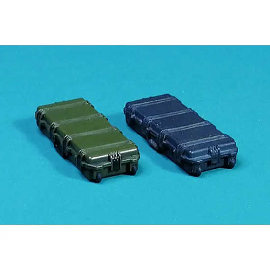 Eureka E-063 1/35 Modern Us Army Pelican M249 Machine Gun Case Equipment