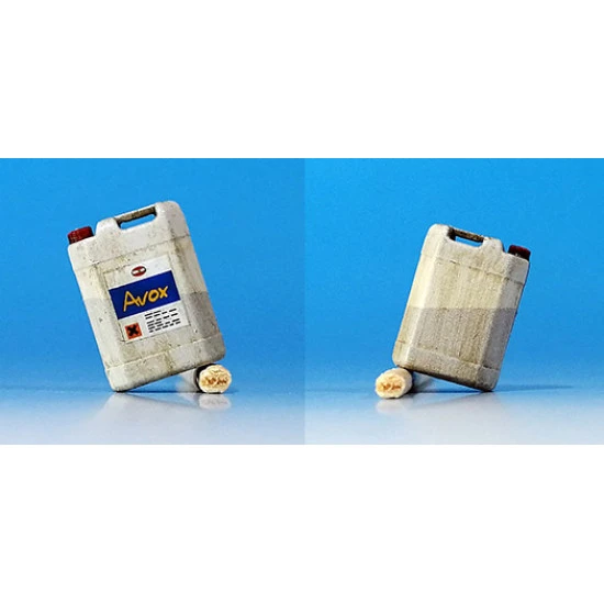 Eureka E-066 1/35 Chemical Storage Containers Set 1 5pcs Houseware Canister